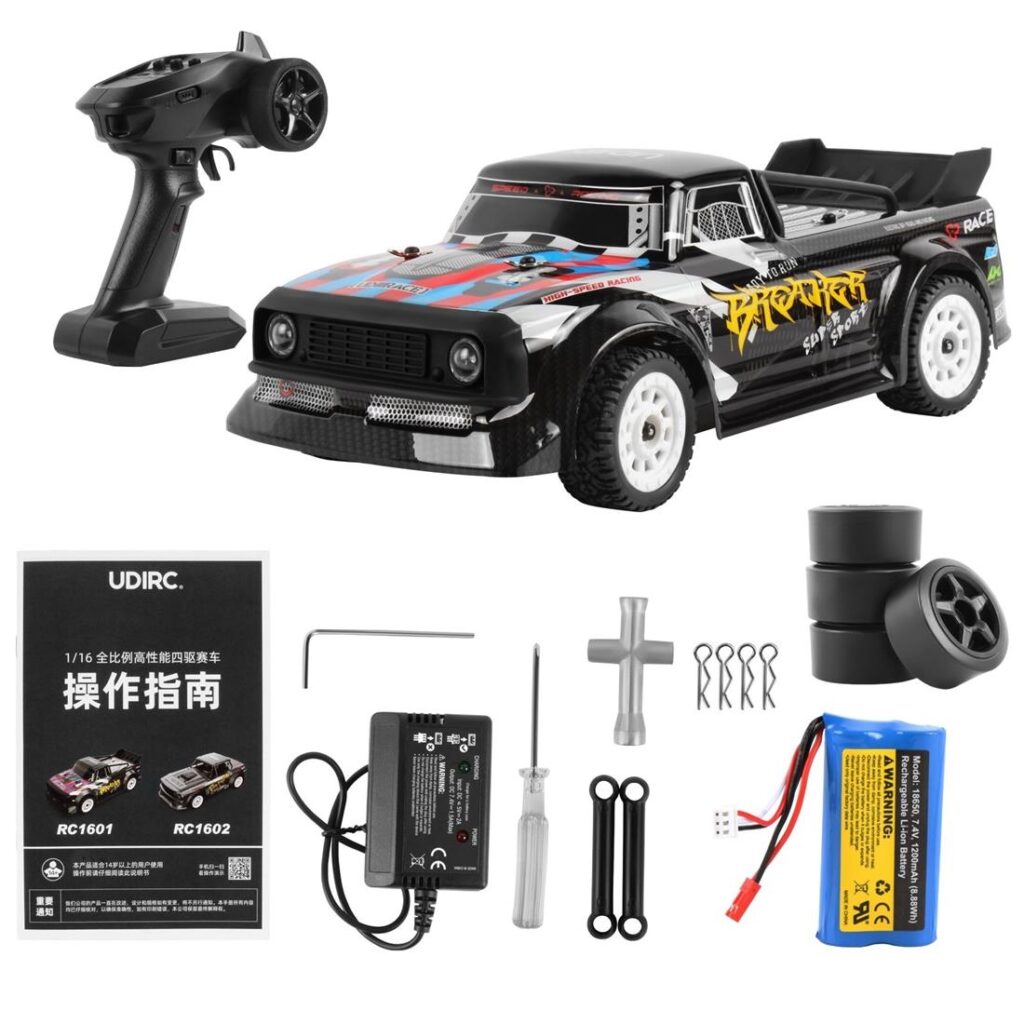 UDI BREAKER SPEED/DRIFT GYRO 4WD 1/16 BRUSHLESS