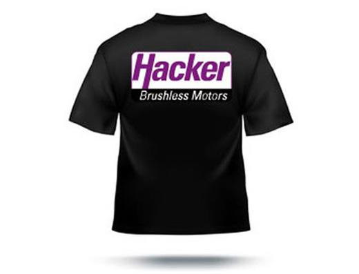 T-SHIRT WITH HACKER LOGO