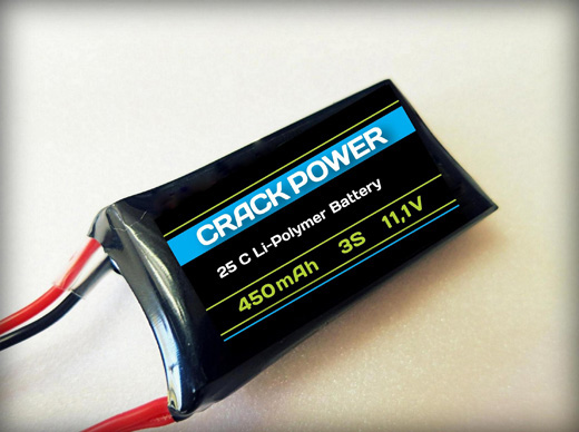 CRACK POWER 450MAH 3S 25C