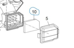 v02_A8B0A49D9AD93CDABFBBD5D0C64A7AEA.jpg LUFTFILTER SPONGE STRØMAGGREGAT HECHT IG2201