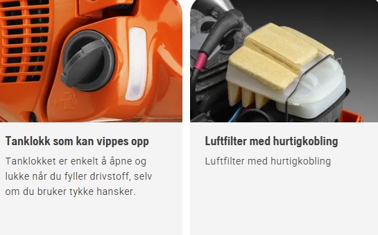 HUSQVARNA 435E 13" H30 .325" 1,3 MOTORSAG - Bilde 3