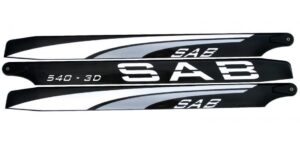 MAIN BLADES 540 3-BLADES 3D SILVER BLACKLINE