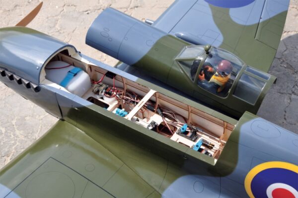 BLACK HORSE SPITFIRE MK-IX 30CC ARF - Bilde 2