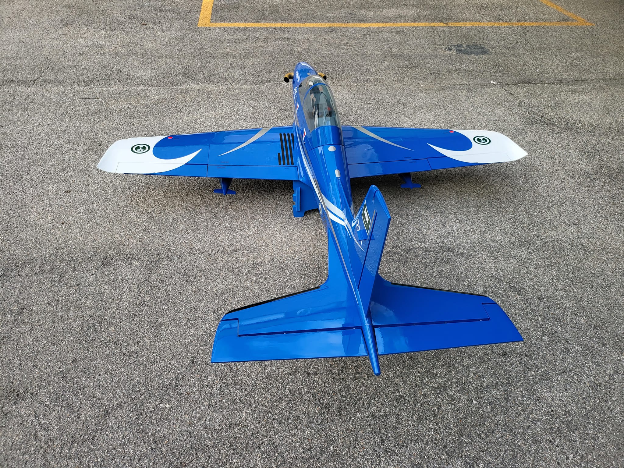 SEBART PILATUS PC-21 XL V2 BLUE W/LANDING GEAR - Bilde 3