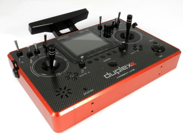 JETI DUPLEX DC-16 II CARBON LINE RED MULTIMODE - Bilde 1