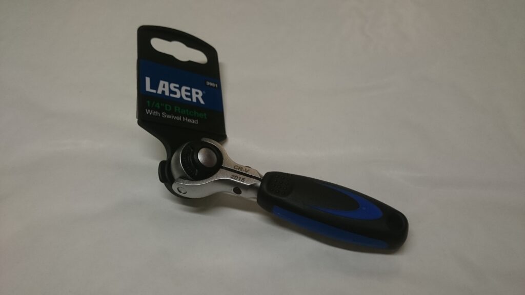 SKRALLE 1/4" M/LEDD - LASER