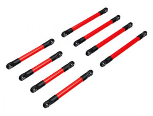 v02_AC67DDEAC6357FB5EB9A785943B22A81.jpg SUSPENISION ALU LINK SET F+R RED TRX-4M - TRAXXAS