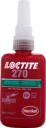 v02_ACE0B52F92A58ACD6D95AAF4912A621E.jpg SKRUELÅSING - LOCTITE 270 50ML GRØNN