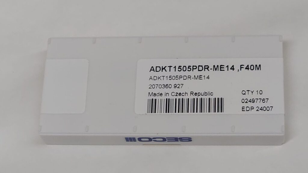 SKJÆR ADKT1505PDR-ME14 F40M - SECO - SMT