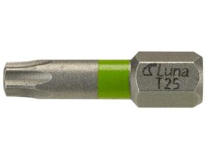 BITS TORX TX27 TORSION 25MM - 2PK - LUNA