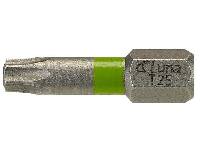 BITS TORX TX27 TORSION 25MM - 2PK - LUNA