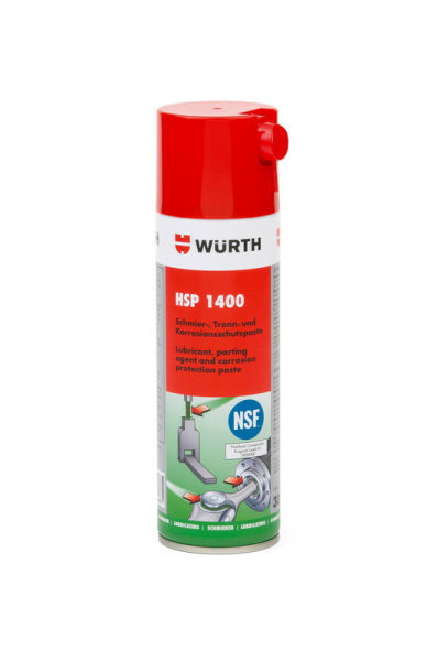 HSP 1400 N.MIDDEL GODKJ.SMØREPASTA H.TEMP GRÅ MET.FRI 300ML