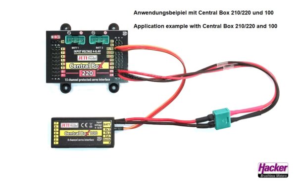 ADAPTER CABLE MPX SOCKET TO 2 x JR SOCKET JETI - Bilde 2