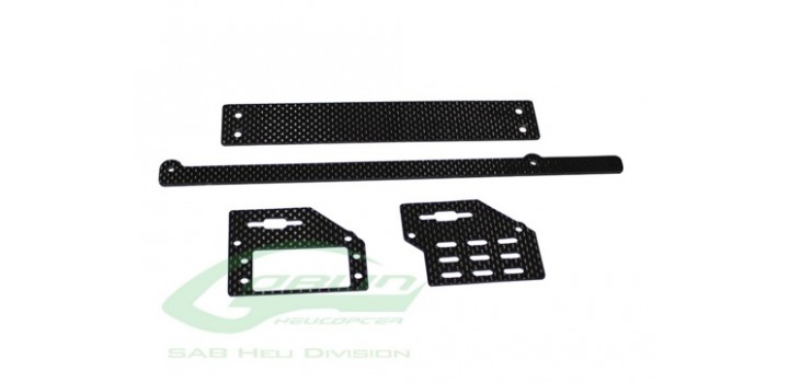 CARBON FIBRE SUPPORT SET BLACK NITRO