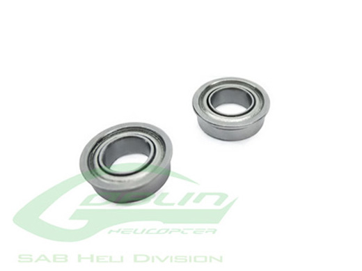 Flanged bearing  8x12x3,5mm