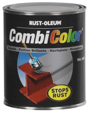 COMBICOLOR 0,75L SVART MATT 7378