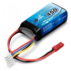 VAPEX LIPO BATTERI 3S 11,1V 450mAh 20c BEC KONTAKT