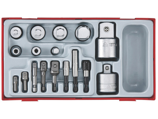 ADAPTERSETT 17 DEL TTADP17 - TENG TOOLS