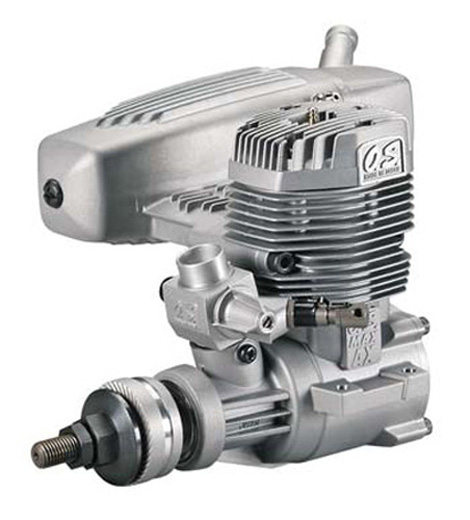 OS MAX 75AX ABL ENGINE WITH MUFFLER