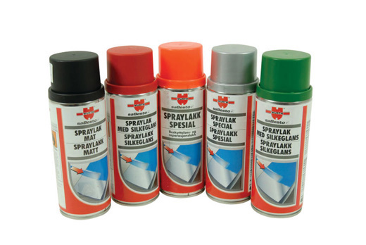 SPRAYLAKK SORT SILKEGLANS RAL9005