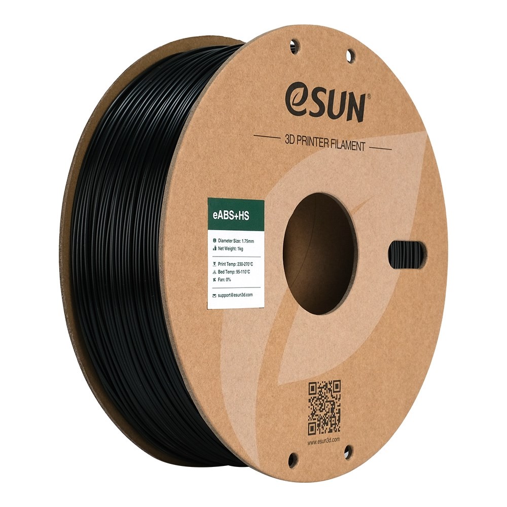 eSUN ABS+ HS 1.75mm - 1kg - Black