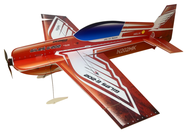 GILES 202 FLEXFOAM RED RC FACTORY - Bilde 1