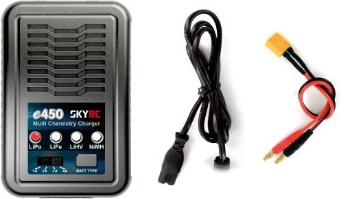 SKYRC E450 LIPO/LIFE/NIMH LADER 2-4S 50W 220V - Bilde 3