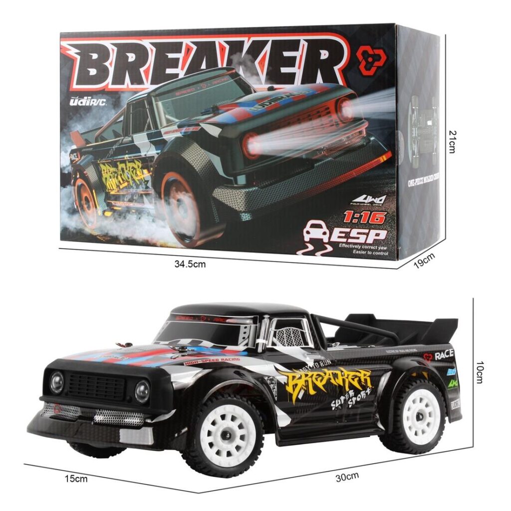 UDI BREAKER SPEED/DRIFT GYRO 4WD 1/16 BRUSHLESS