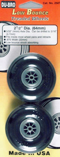 v02_B995A4C1E632EC972567666C1BFC82F5.jpg DUBRO TREADED WHEELS 2-1/2" (2)
