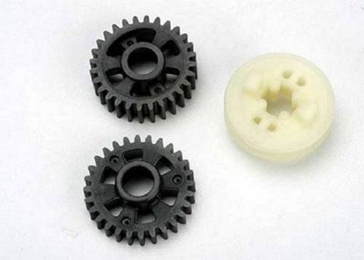 OUTPUT GEARS, FORWARD & REVERSE-DRIVE DOG CARRIER - TRAXXAS