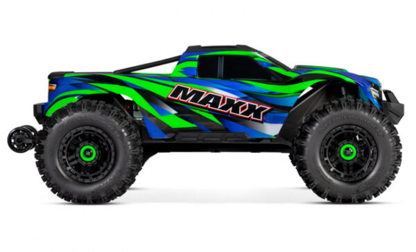 MAXX 4x4 W/WIDEMAXX 1/10 RTR TQi Bl TSM GREEN- TRAXXAS - Bilde 4