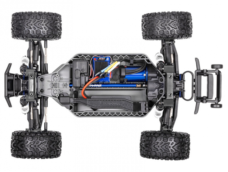 RUSTLER 4X4 VXL TQI TSM GREEN- TRAXXAS
