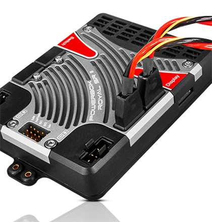 POWERBOX ROYAL SR2 M/SENSORSWITCH OG TFT-DISPLAY - Bilde 3