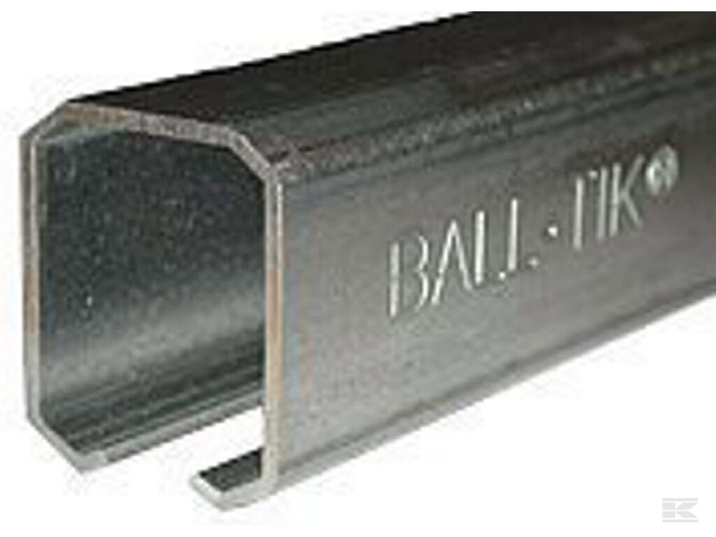 LØPESKINNE PORT 6M GALV - BALL-TIK - PRIS/STK