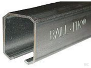 LØPESKINNE PORT 6M GALV - BALL-TIK - PRIS/STK