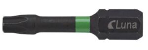 BITS TORX TX20 TORSION 32MM - 2PK - LUNA