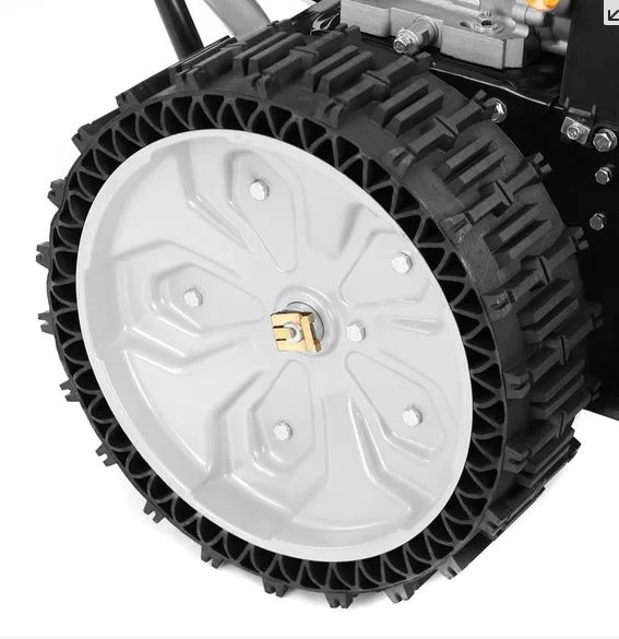 SNØFRESER HJUL HECHT 87CM 375CC 13HP EL.START - Bilde 3