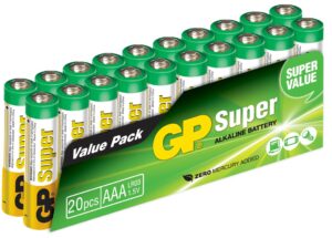 v02_BE47D1401D03931BE6BF2380AE0D209C.jpg BATTERI AAA ALKALINE LR03 20PK - GP SUPER