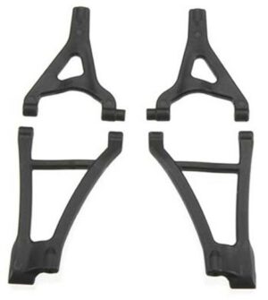 v02_BEE8197D3CCBBAC820C4B5536B66899D.jpg SUSPENSION ARM SET FRONT UPPER & LOWER 1/16 VXL - TRAXXAS