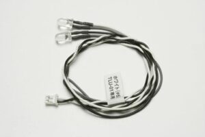 LED LIGHT WHITE 5MM 1PAR TAMIYA