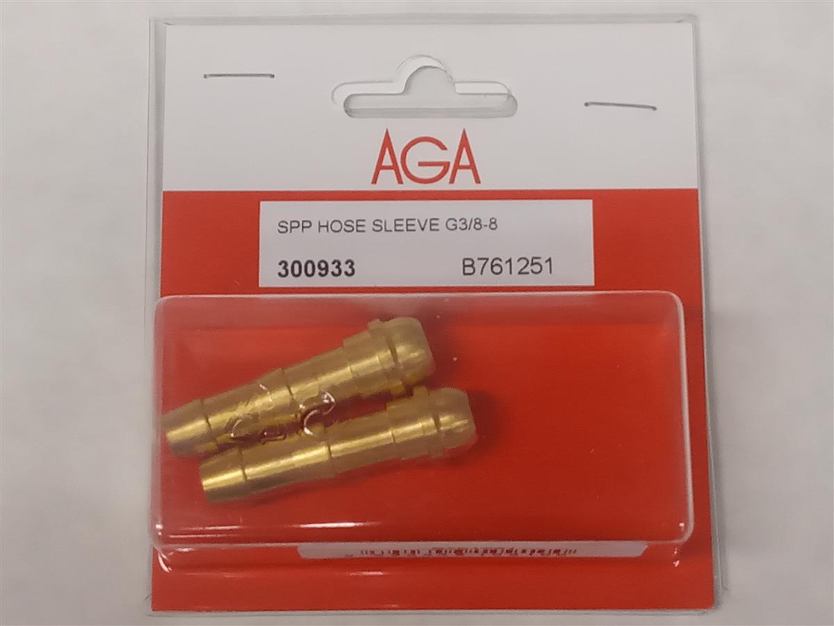 SLANGESOKKEL 8MM (2PK) G 3/8" - LINDE - Bilde 1