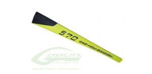 TAIL BOOM 570 YELLOW