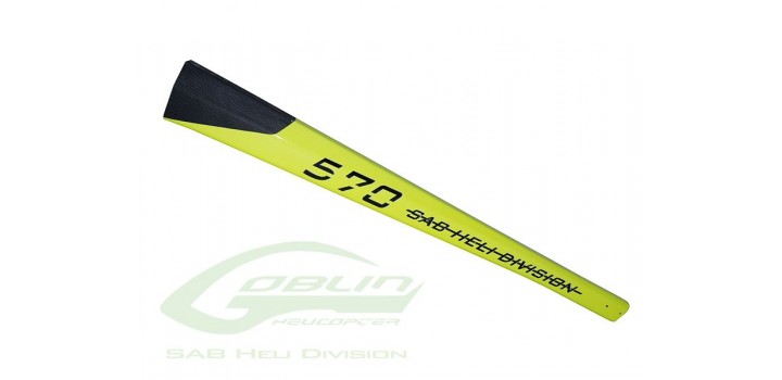 TAIL BOOM 570 YELLOW