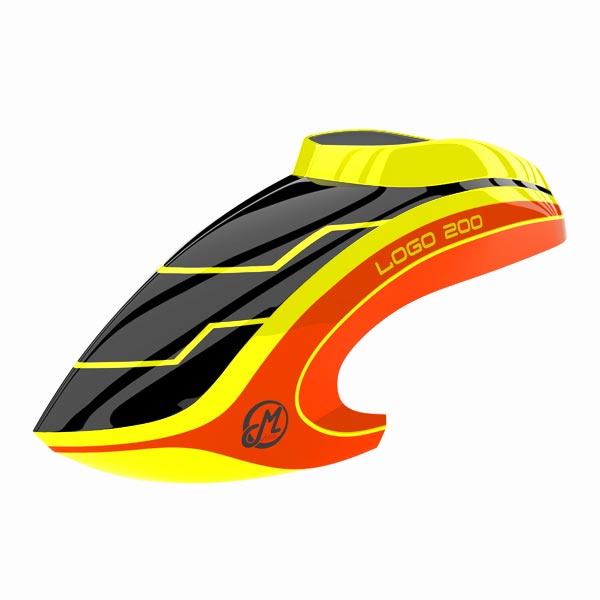 CANOPY LOGO 200 NEON-YELLOW/ORANGE