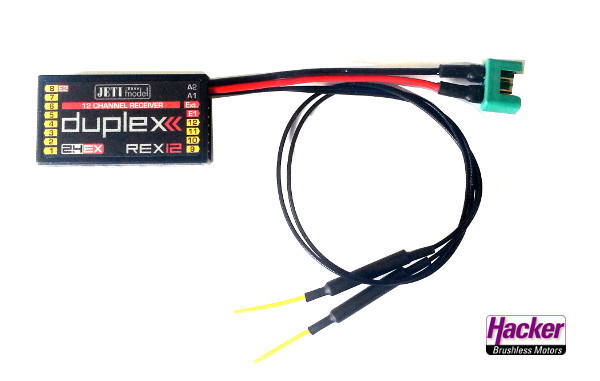 JETI DUPLEX REX 12 EPC MOTTAKER 2.4EX - Bilde 3
