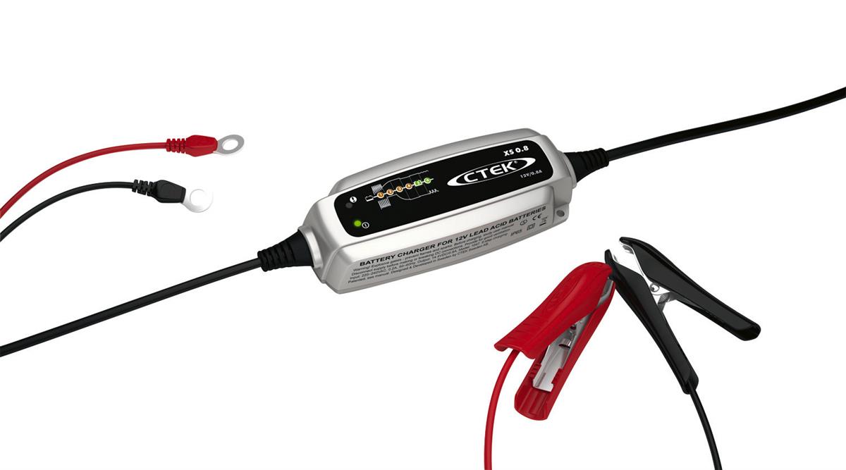 BATTERILADER CTEK MXS 0,8 EU 12V LADER 1,2-32AH - Bilde 1