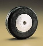 v02_C4BC9C9DDEA962415D1F0D2EECBCDAD6.jpg DUBRO TAIL WHEEL 1-1/4" FOR .60 SIZE PLANE - FOR 3/32 AKSLE DIAMETER