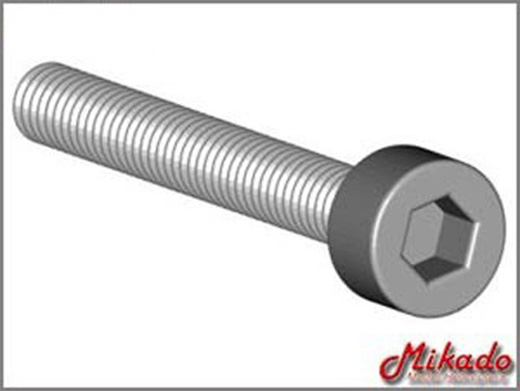 Socket head cap screw M3x22 (4 pieces) (4 pcs)