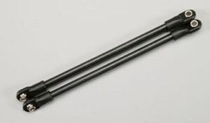 STEEL PUSHROD BLACK REVO (2) - TRAXXAS