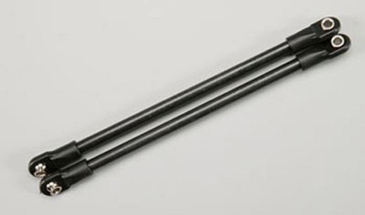 STEEL PUSHROD BLACK REVO (2) - TRAXXAS